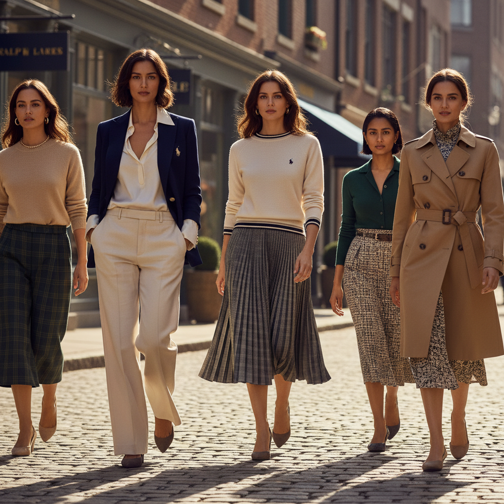 לא רק חולצת פולו: כיצד ראלף לורן הגדיר מחדש את הלבוש הנשי